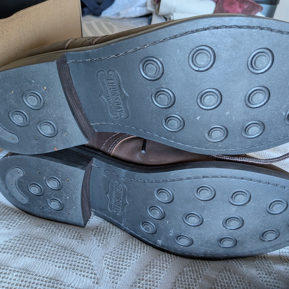 Brown Leather Women's Boots 10.5 - Picture 6 of 8